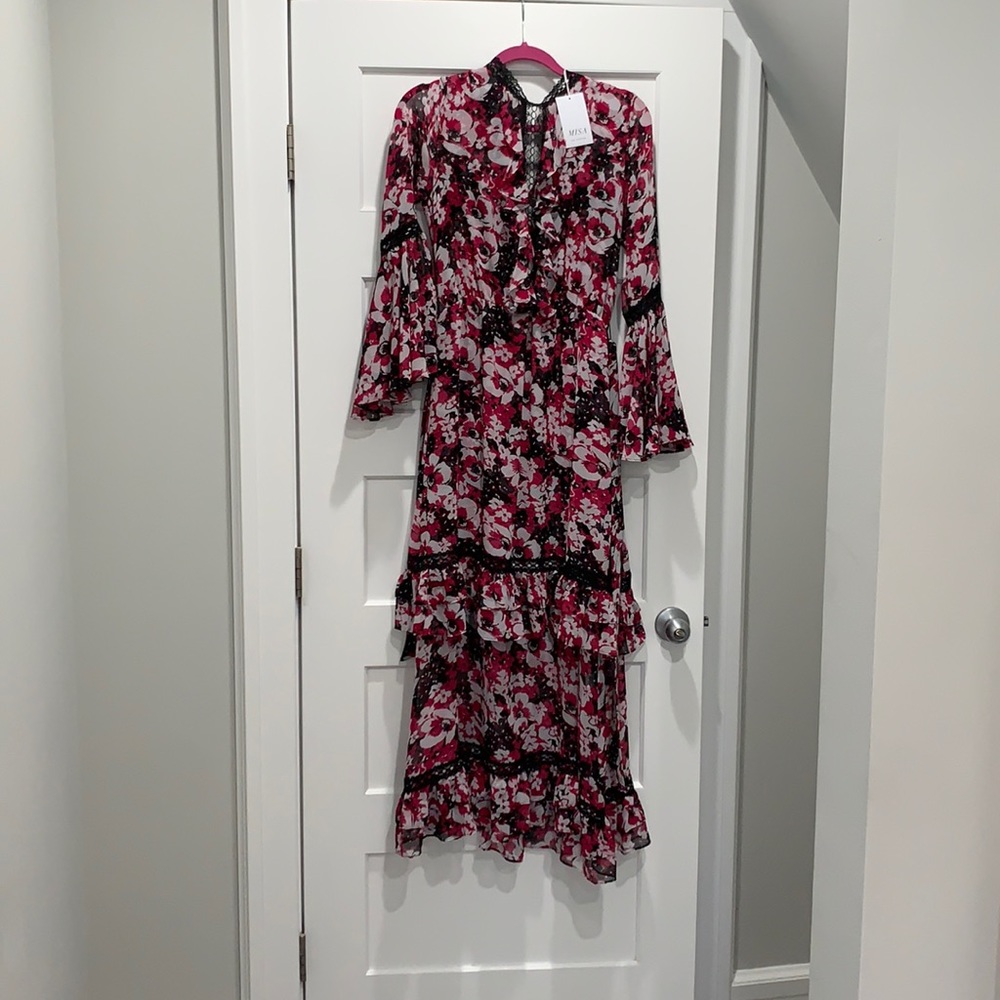 Misa Maxi Tiered Dress